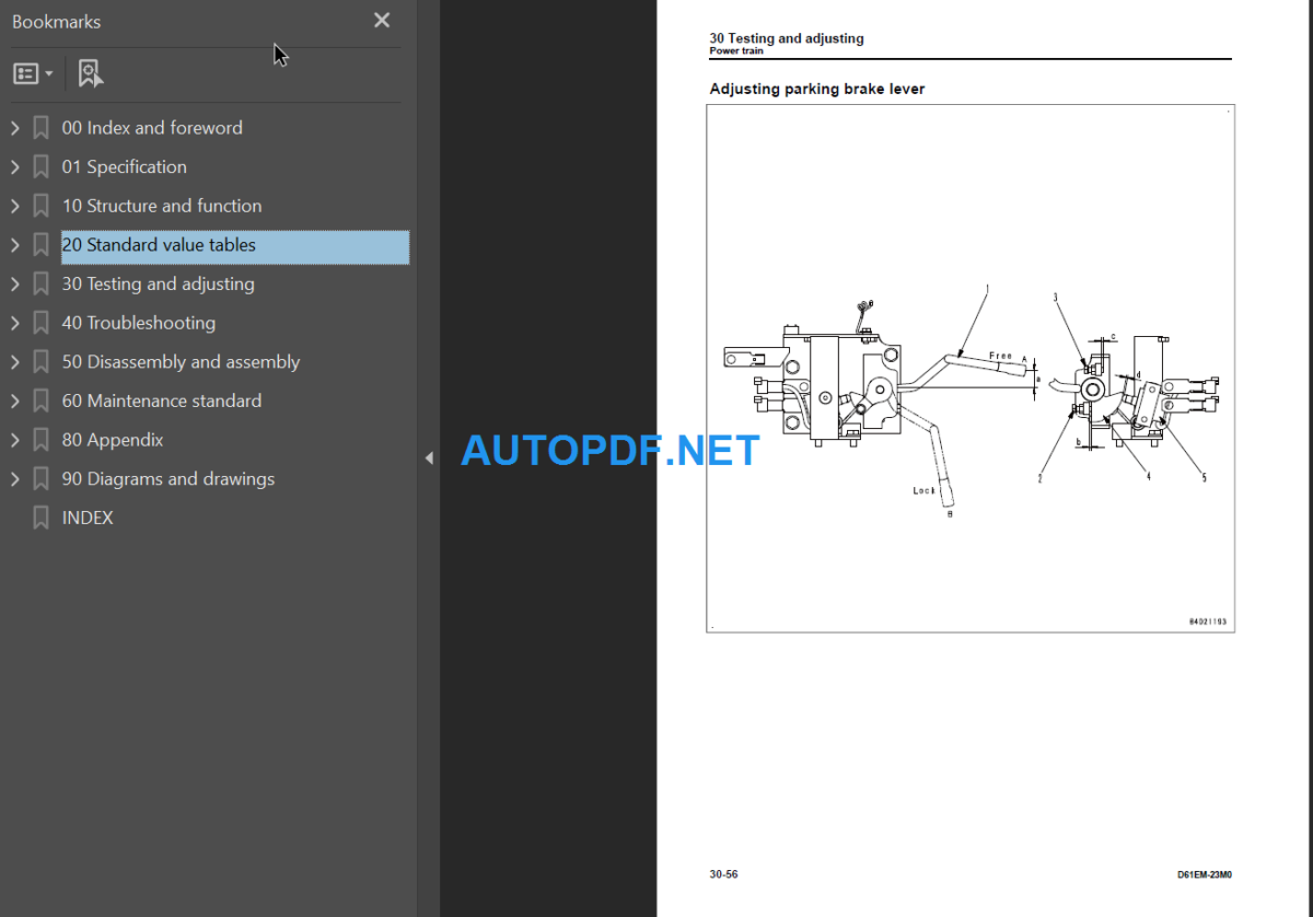 D61EM-23M0 Shop Manual