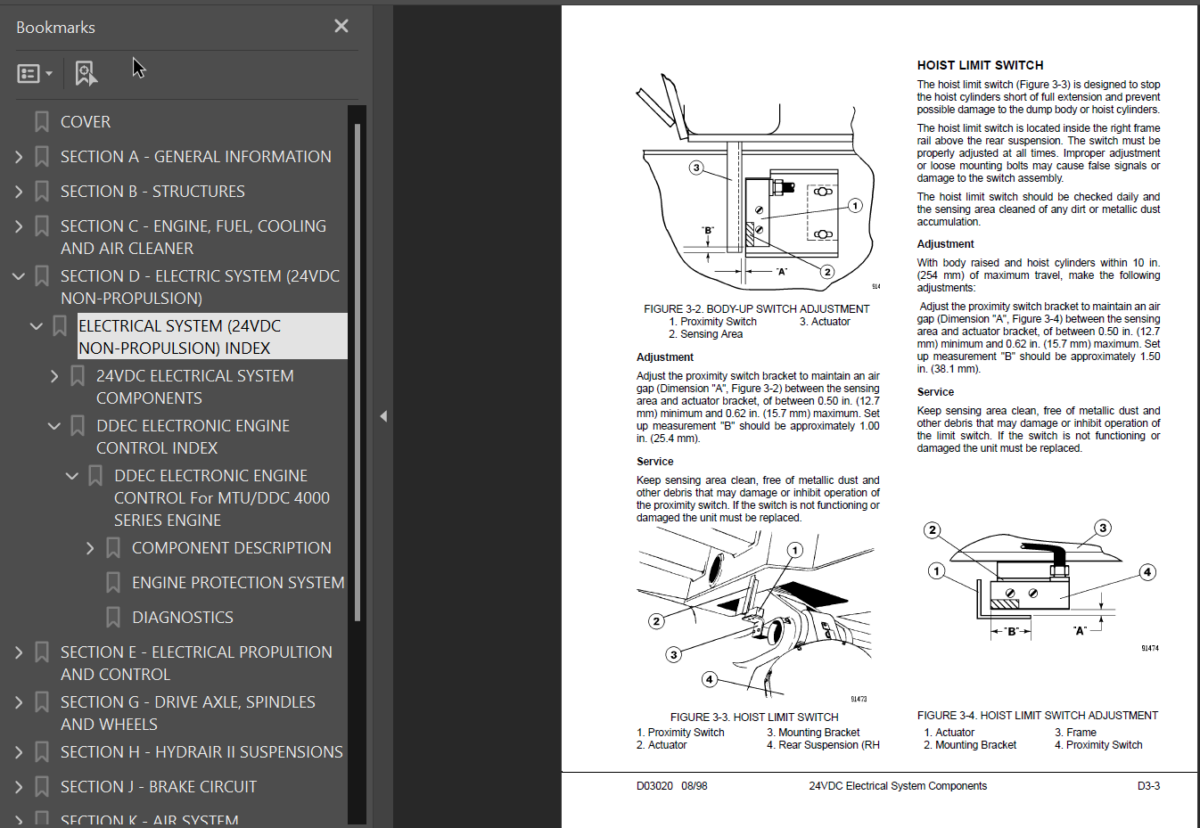 Komatsu 830E (A30544 - A30606) Shop Manual