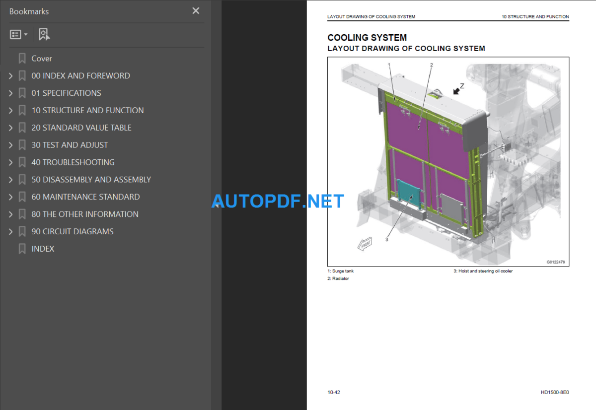 HD1500-8E0 Shop Manual