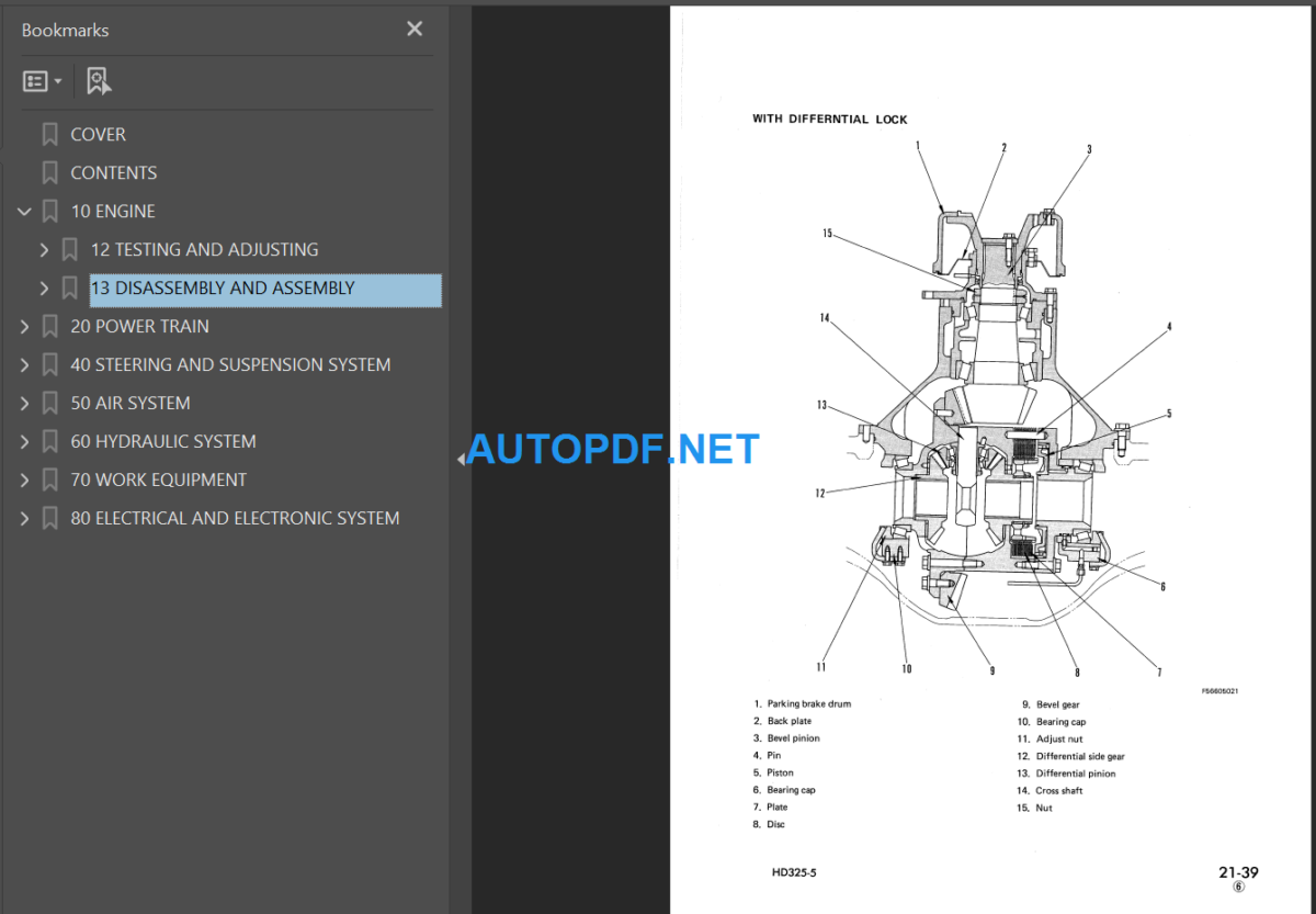 HD325-5 Shop Manual