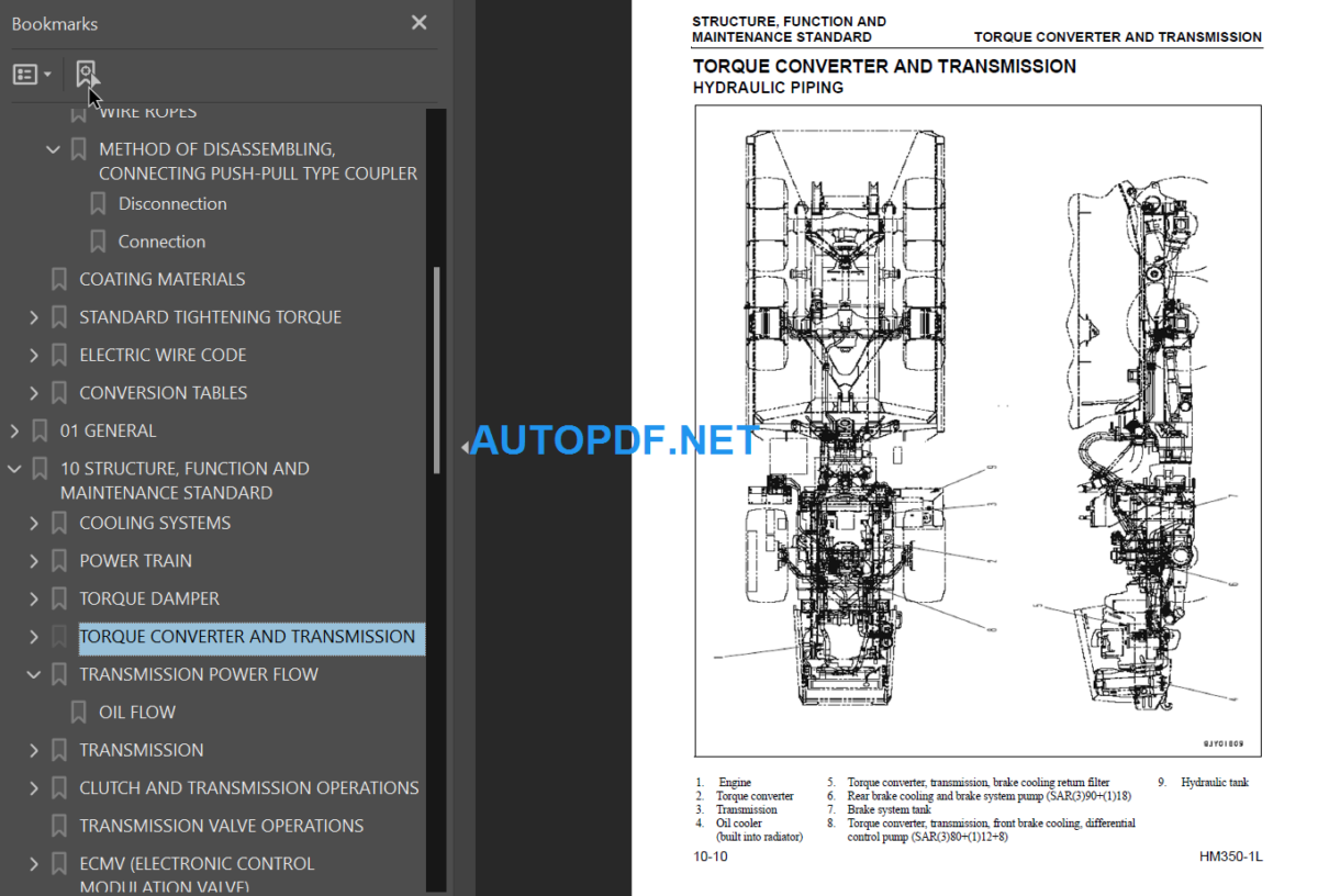 HM350-1L GALEO Shop Manual