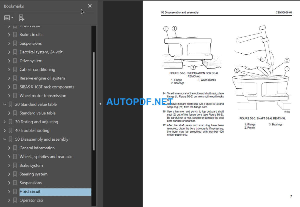 Komatsu 860E Shop Manual