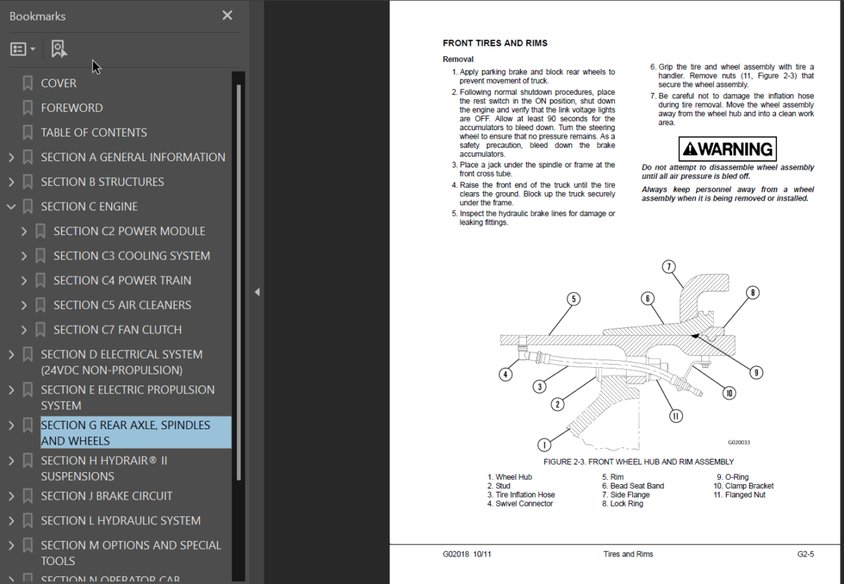 Komatsu 930E-4SE (SEBM035203) Shop Manual