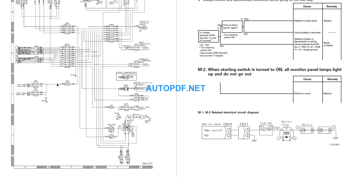 Komatsu Dozer D41EP-6 Shop Manual