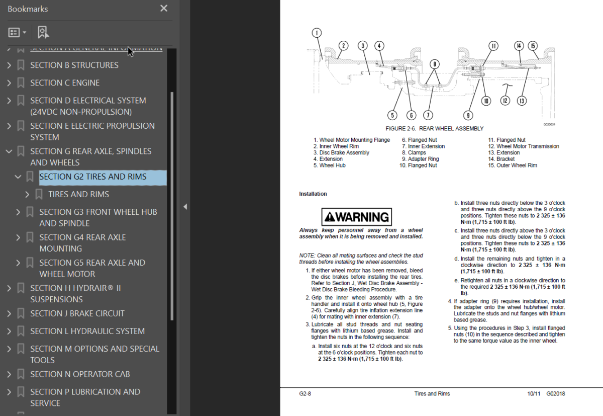 Komatsu 930E-4 (A30587 - A30677) Shop Manual