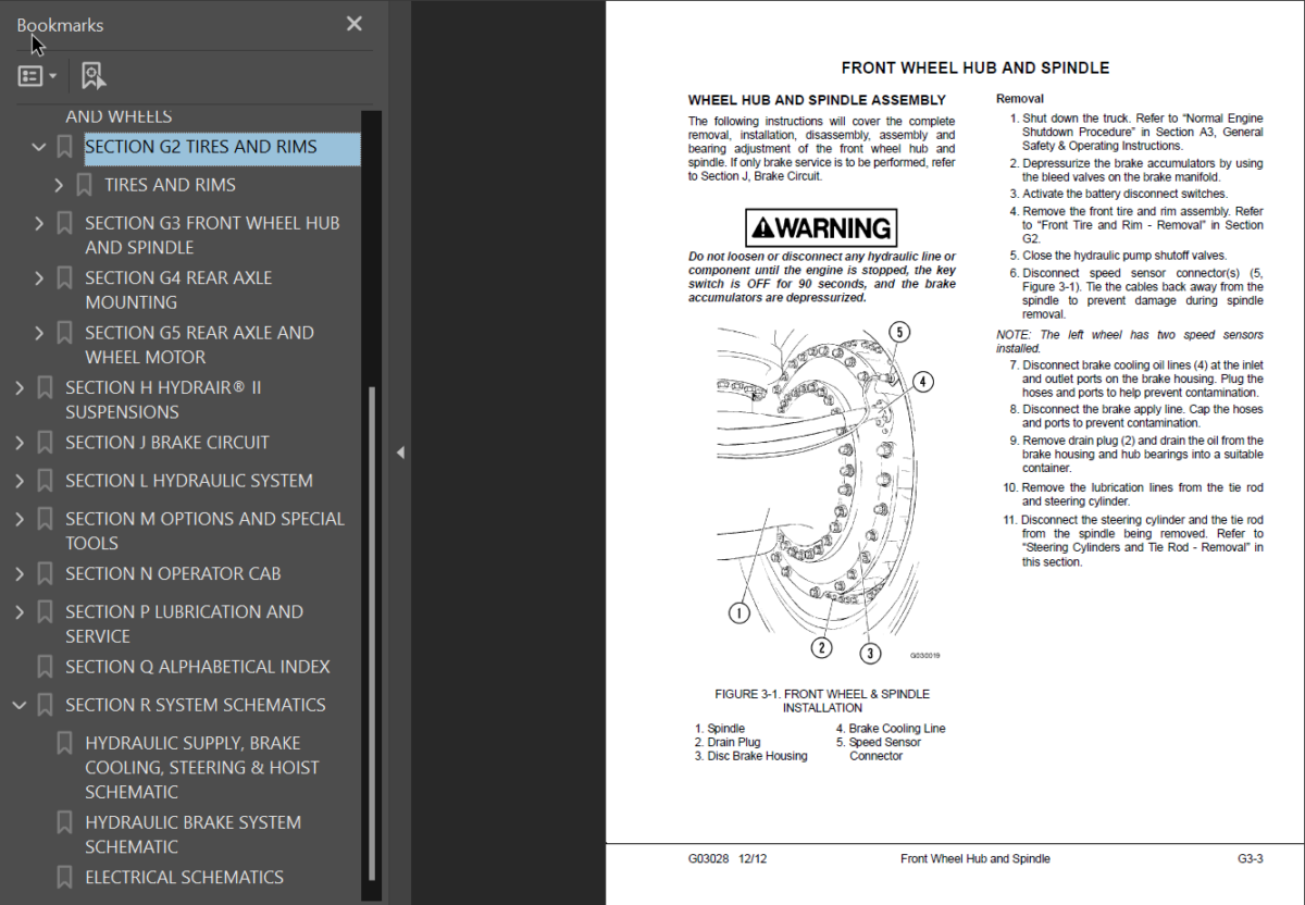 Komatsu 930E-4 (A30587 - A30677) Shop Manual