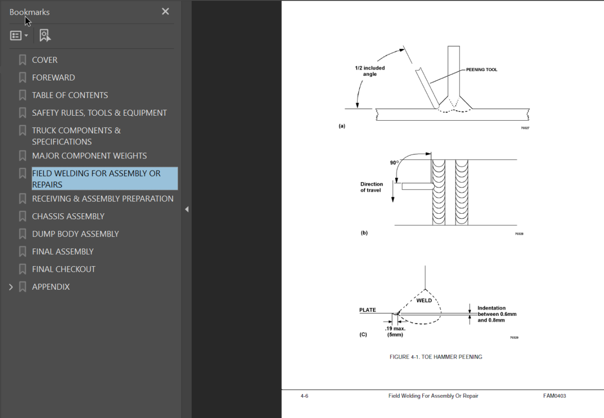 Komatsu 830E-1AC (A30109 - A30239) Shop Manual