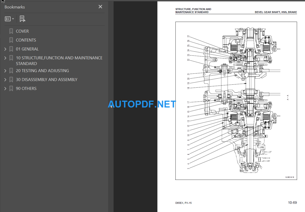 D65EX-15 D65PX-15 D65WX-15 Shop Manual