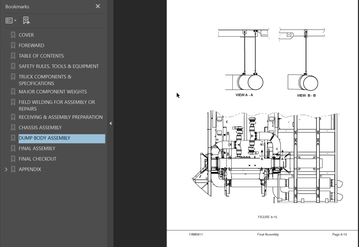 Komatsu 830E-1AC (A30109 - A30239) Shop Manual