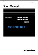 D65EXi PXi-18 Shop Manual