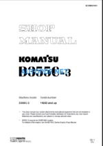 D355C-3 Shop Manual (14263 and up)