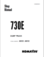 Komatsu 730E (A30123 - A30132) Shop Manual