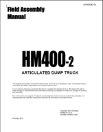 HM400-2 Field Assembly Manual