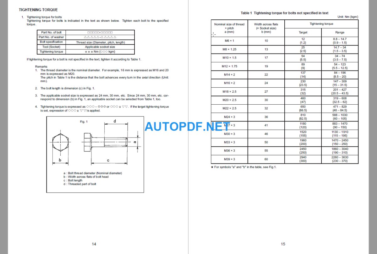 Komatsu Dozer D155AXI-8 Field Assembly Instruction