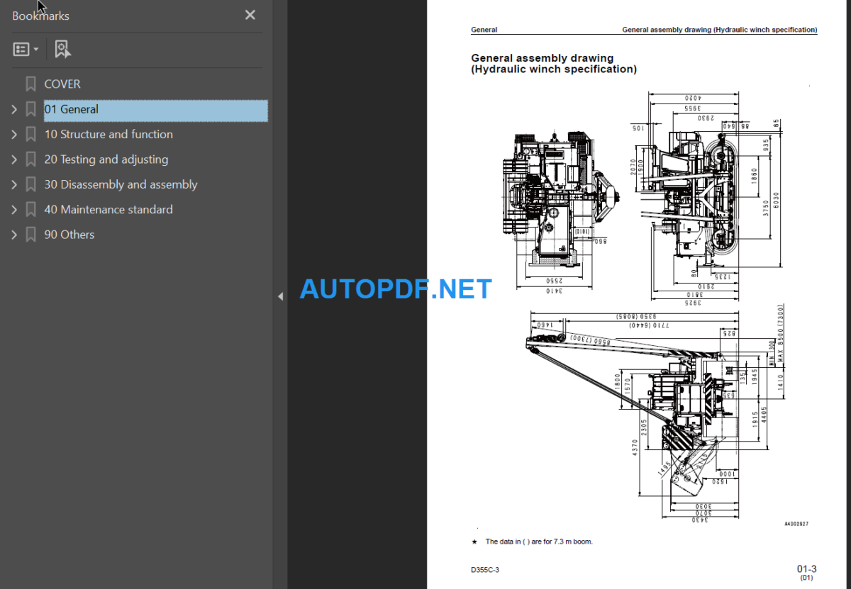 D355C-3 Shop Manual (14263 and up)