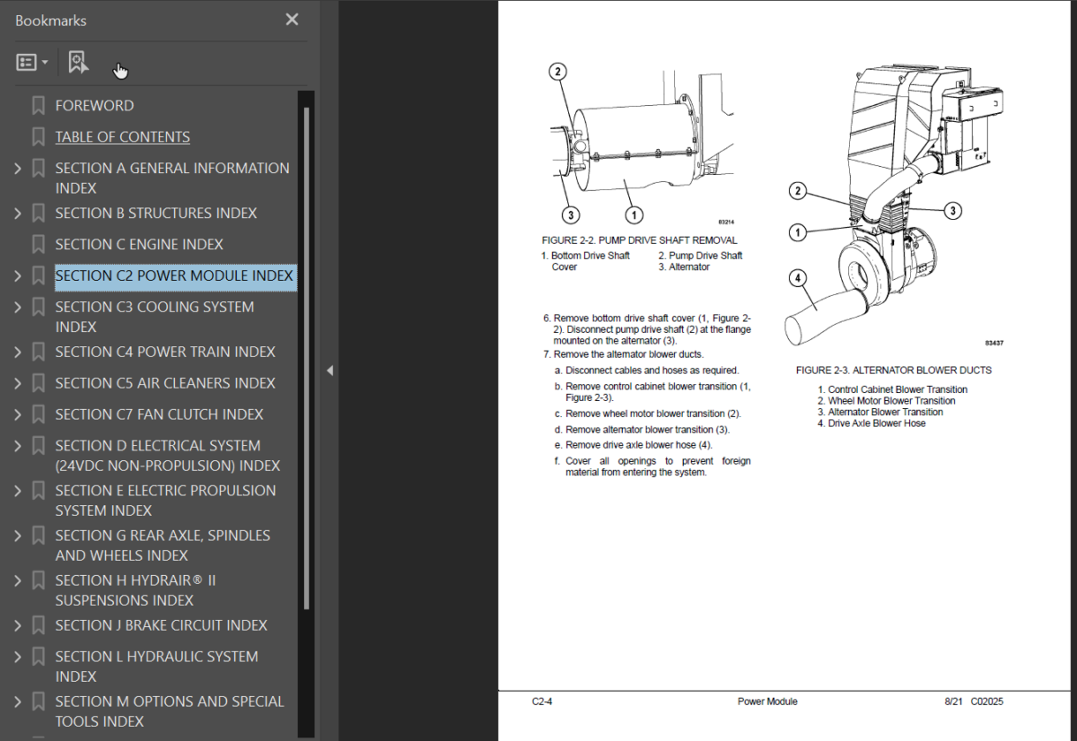 Komatsu 930E-4SE (A31875 and up) Shop Manual