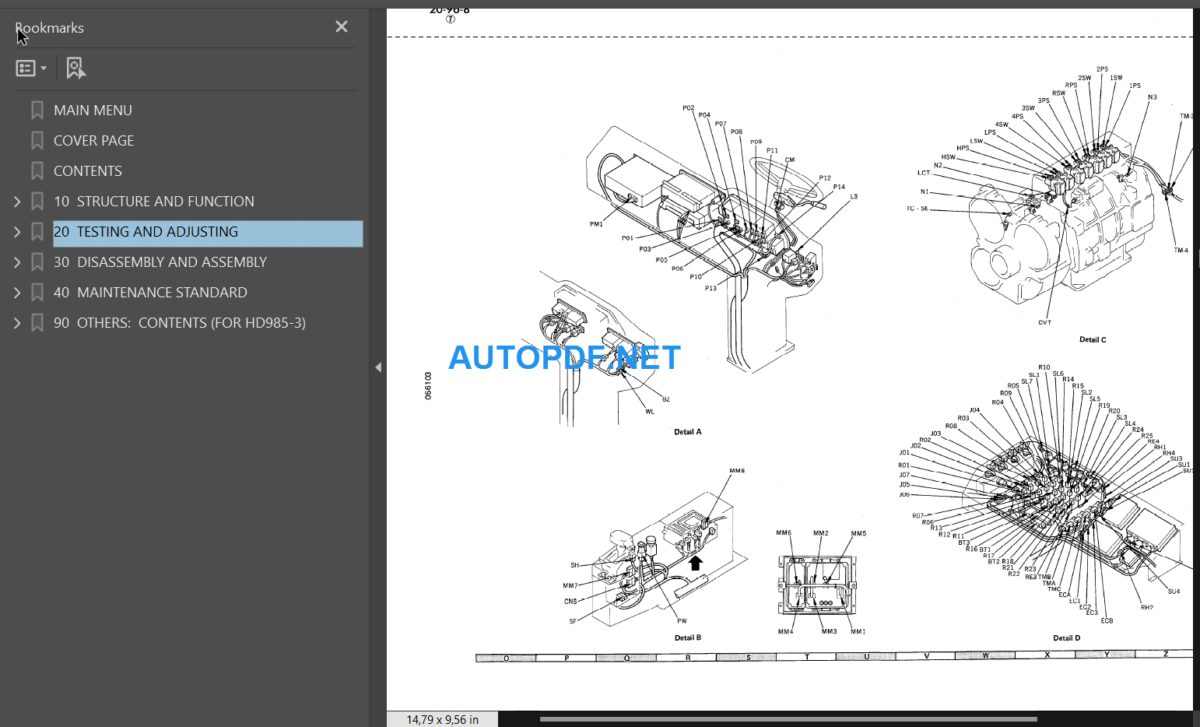 HD785-3 HD985-3 Shop Manual