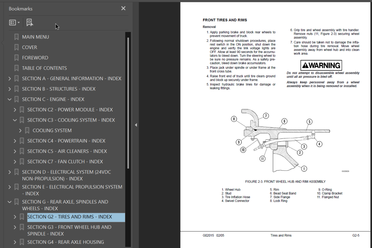 Komatsu 930E-2 (A30181 thru A30223 w Cummins QSK60 Engine) Shop Manual
