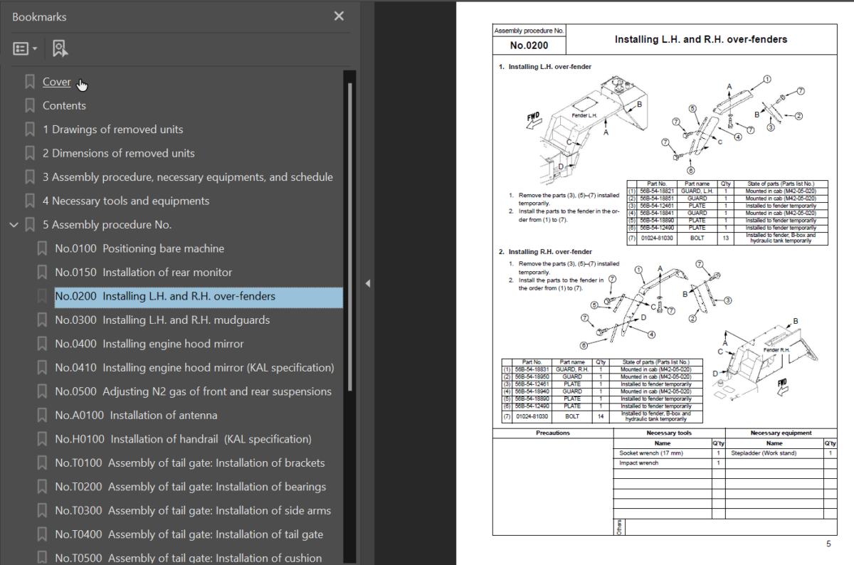 HM400-2 Field Assembly Manual