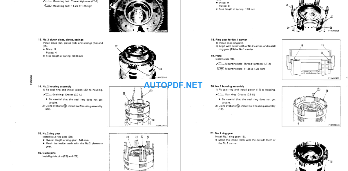 Komatsu Dozer D575A-2 Shop Manual