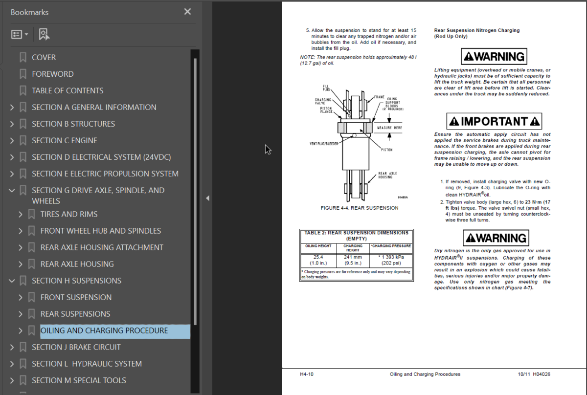 Komatsu 830E-1AC (A30109 - A30140) Shop Manual