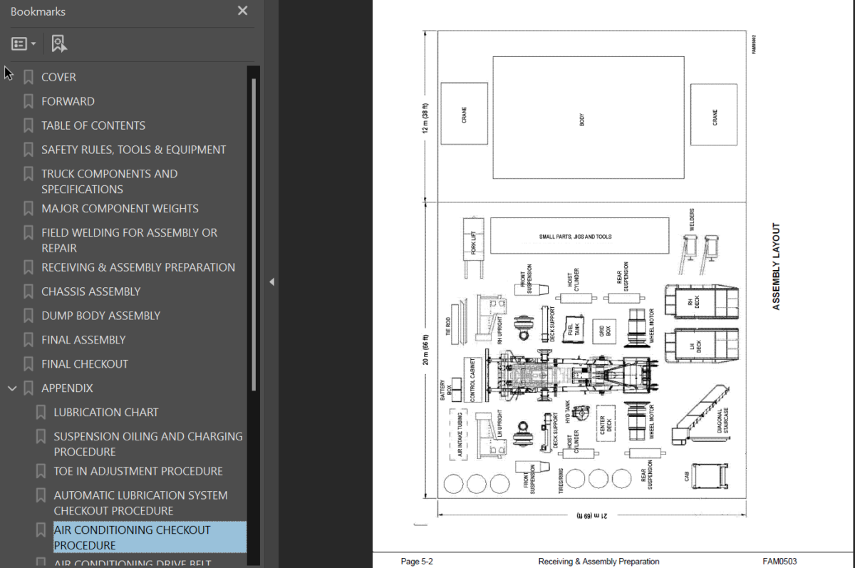 Komatsu 830E-AC Field Assembly Manual