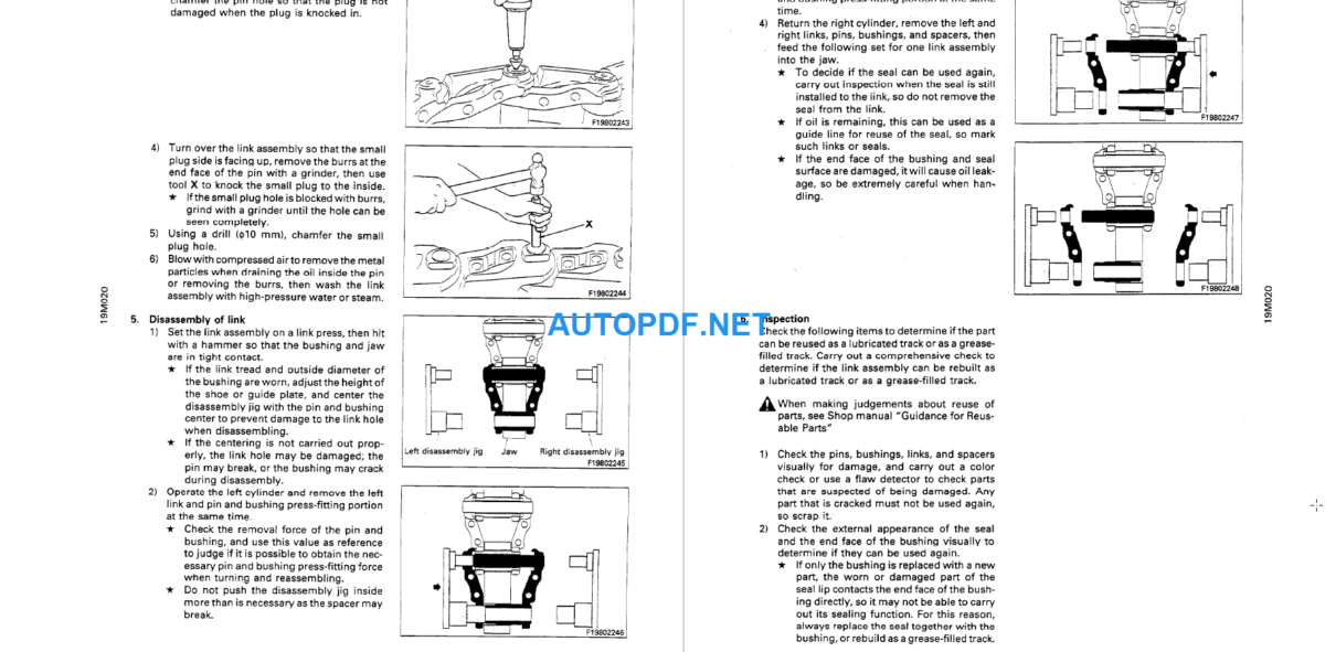 Komatsu Dozer D575A-2 Shop Manual