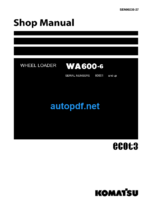 WA600-8 Shop Manual