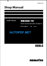 HD465-7E0 Shop Manual