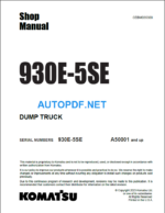 930-5SE Shop Manual