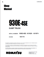 Komatsu 930E-4SE (A31828 – A31874) Shop Manual