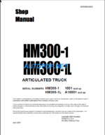 HM300-1 HM300-1L Shop Manual