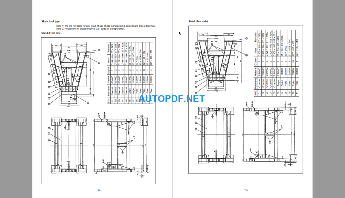 Komatsu Dozer D375AI-8 Field Assembly Instruction