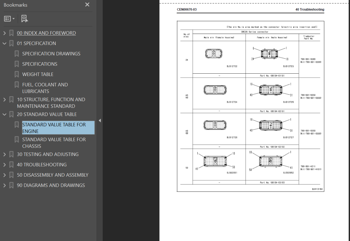 Komatsu HM300-2 (A11001 and up) Shop Manual