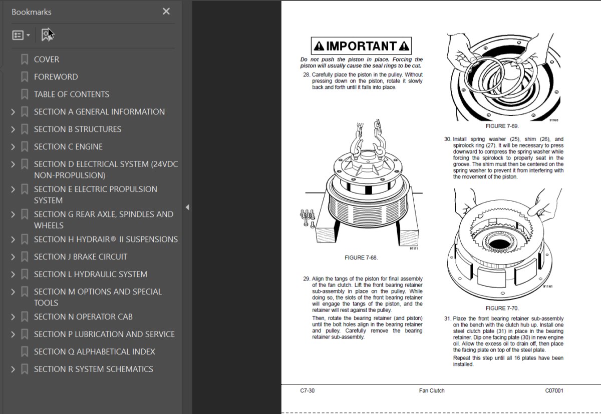 Komatsu 930E-4 (A30769 - A31033) Shop Manual