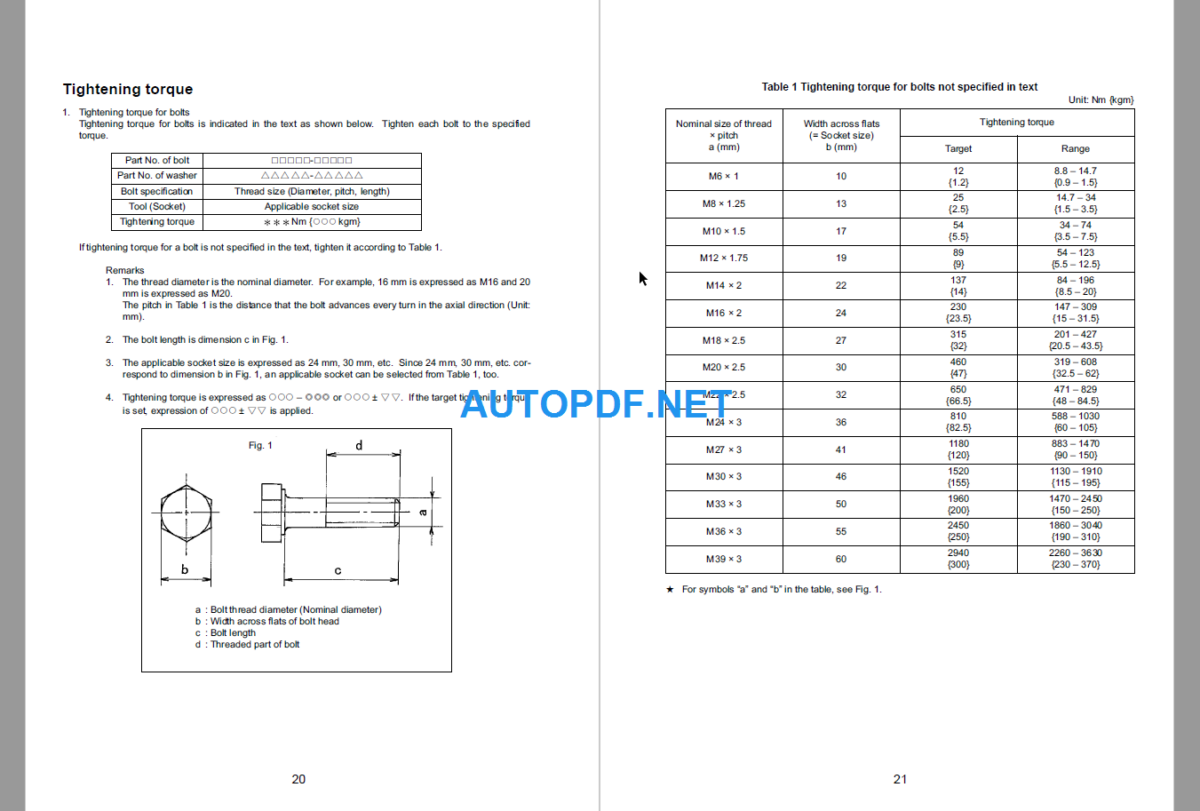 Komatsu Dozer D375AI-8 Field Assembly Instruction (80001 and up)