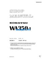 WA350-1 Shop Manual