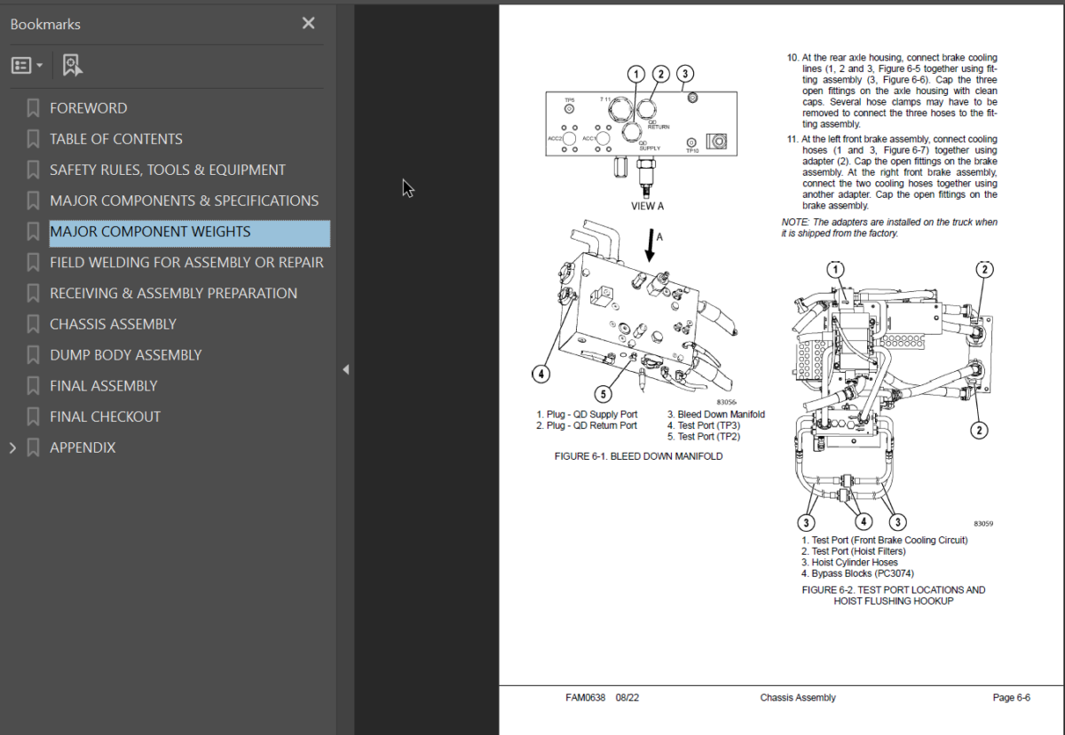 Komatsu 930E-4 Field Assembly Manual