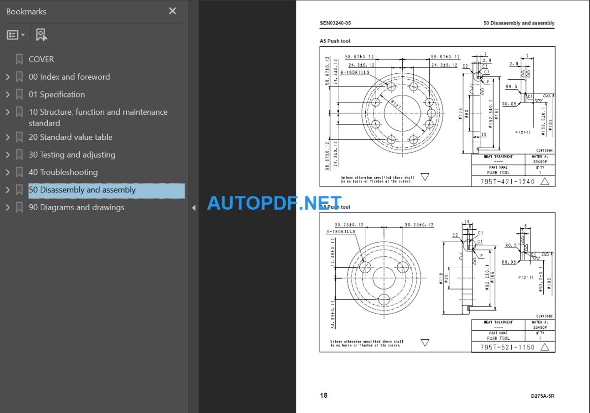 D275A-5R Shop Manual