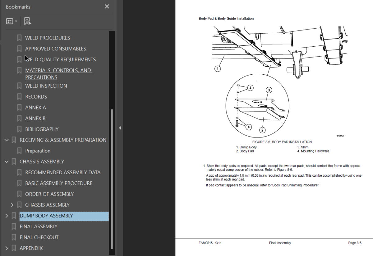 Komatsu 960E-2K Field Assembly Manual