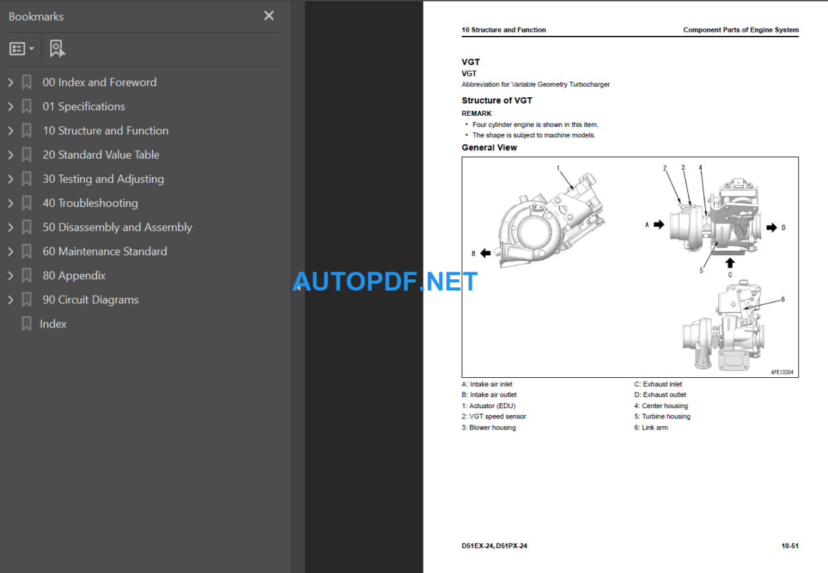 D51EX-24 D51PX-24 Shop Manual (15001 and up)