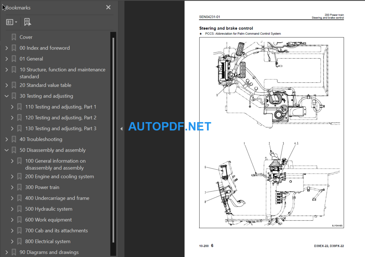 D39EX-22 D39PX-22 Shop Manual