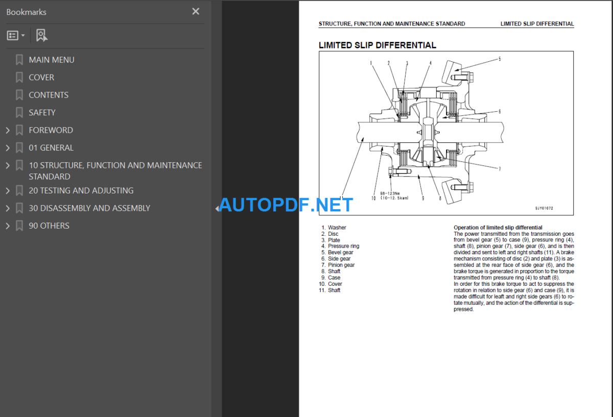 HM300-1 HM300-1L Shop Manual