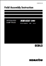 HM400-3M0 Field Assembly Instruction