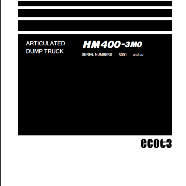 HM400-3M0 Field Assembly Instruction