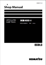 HM400-2 (2848 and up) Shop Manual