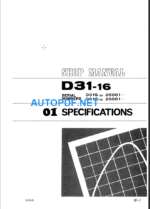 D31-16 Shop Manual