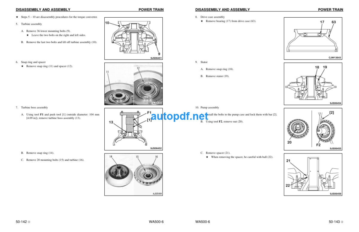 WA500-6 Shop Manual