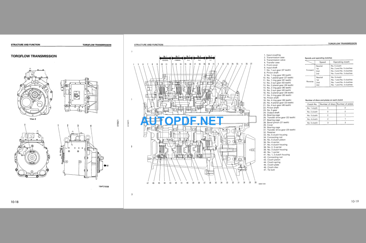 D85C-21 Shop Manual