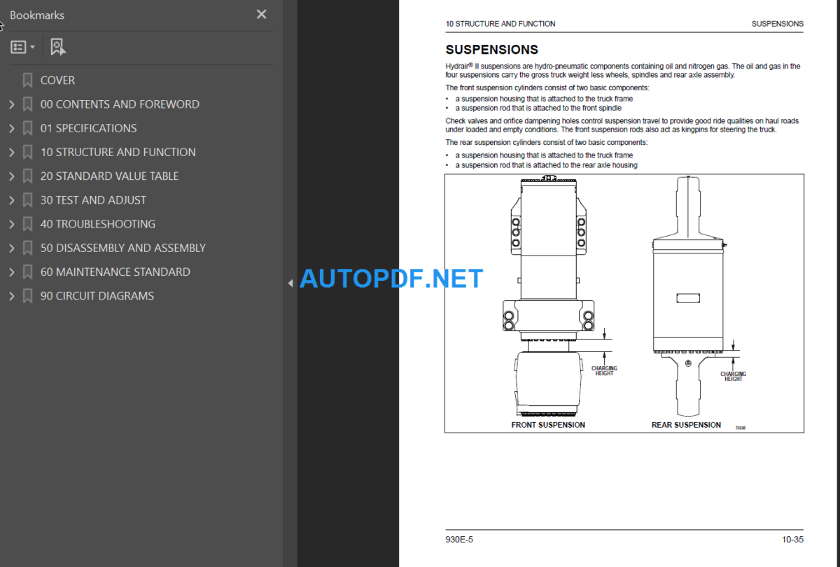 930E-5 (SN A40067-A40215) Shop Manual